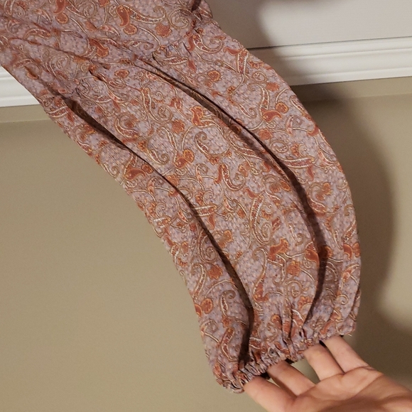 Flowy boho crop blouse - Picture 2 of 5